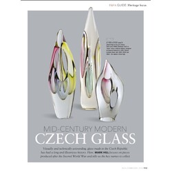 How to collect Czech glass