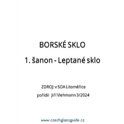 Borské sklo - Šanon 1 - Přejímané