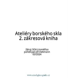 Ateliery Borského skla - 2. zákresová kniha