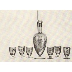 Borské sklo -  Drinking set