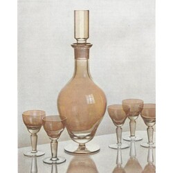 Borské sklo -  410/3084/5158/1,  Drinking set