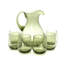 Floriánova huť - Lesní sklo - Drinking set