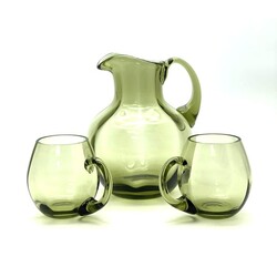 Floriánova huť - Lesní sklo - Drinking set