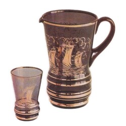 Borské sklo -  45727/1209/2341, Drinking set