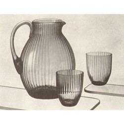 Borské sklo -  10365/1543, Drinking set