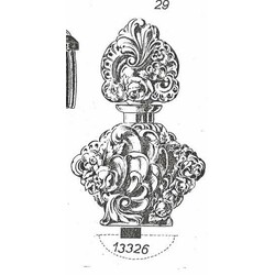 Jablonecglass - 13326, Perfume bottle