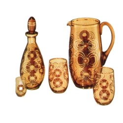 Borské sklo -  12019, Drinking set