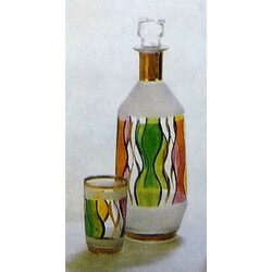 Borské sklo -  21814/30076, Drinking set