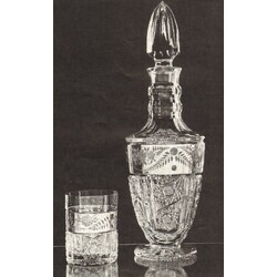 Poděbradské sklárny - 6599/75107, Drinking set