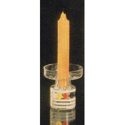 Borské sklo -  21091/94063/9, Candlestick