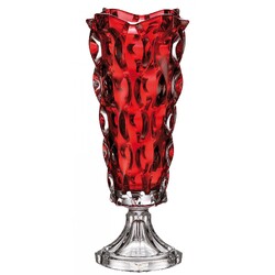 Bohemia Treasury - Vase Samba Red