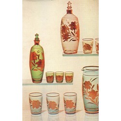 Borské sklo -  46091, Drinking set